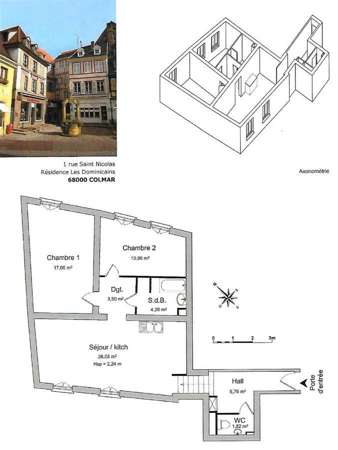 Sous Les Tilleuls Parking Hypercentre 4-6 Personnes 콜마 외부 사진